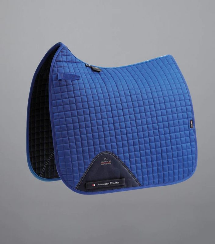 PECC  Dressage Cotton Saddlecloth (Royal Blue